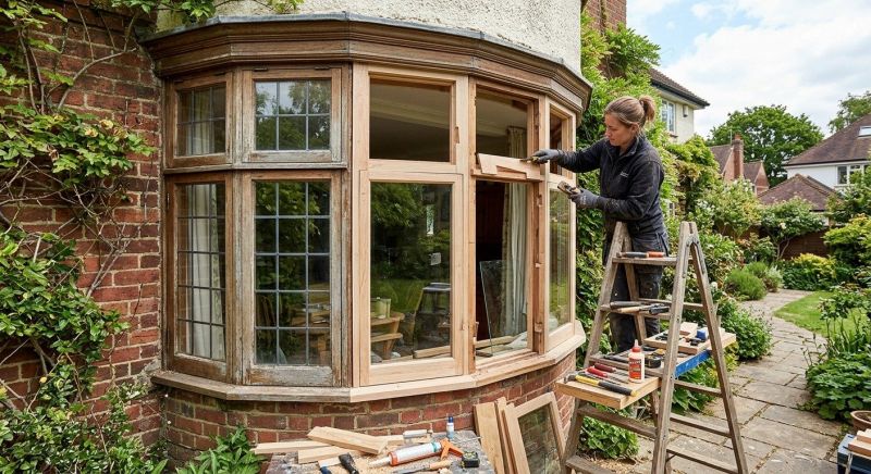 Arched Window Repair in Alpharetta, GA