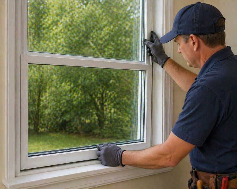 Hopper Window Repair in Olathe, KS