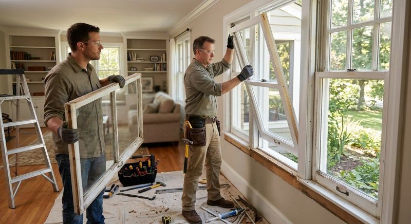 Window Sash Repair in Wilmington, NC
